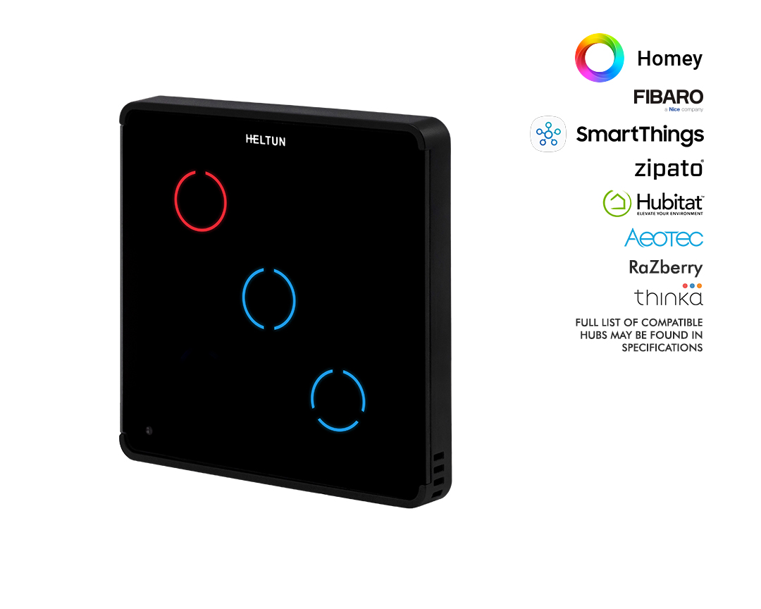 Touch Panel Switch 3 (Black) Compatibility